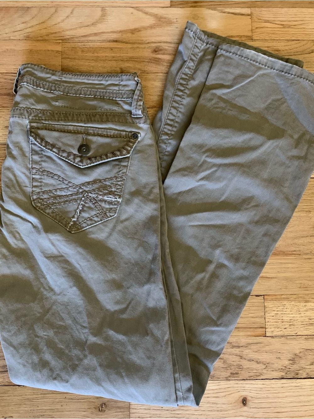 UNIONBAY Olive Green Boot Cut Pants